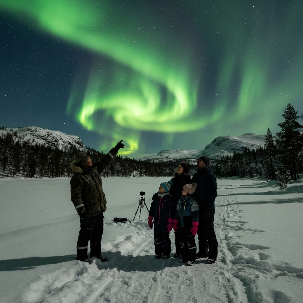Privé Noorderlicht tour (1–8 personen)