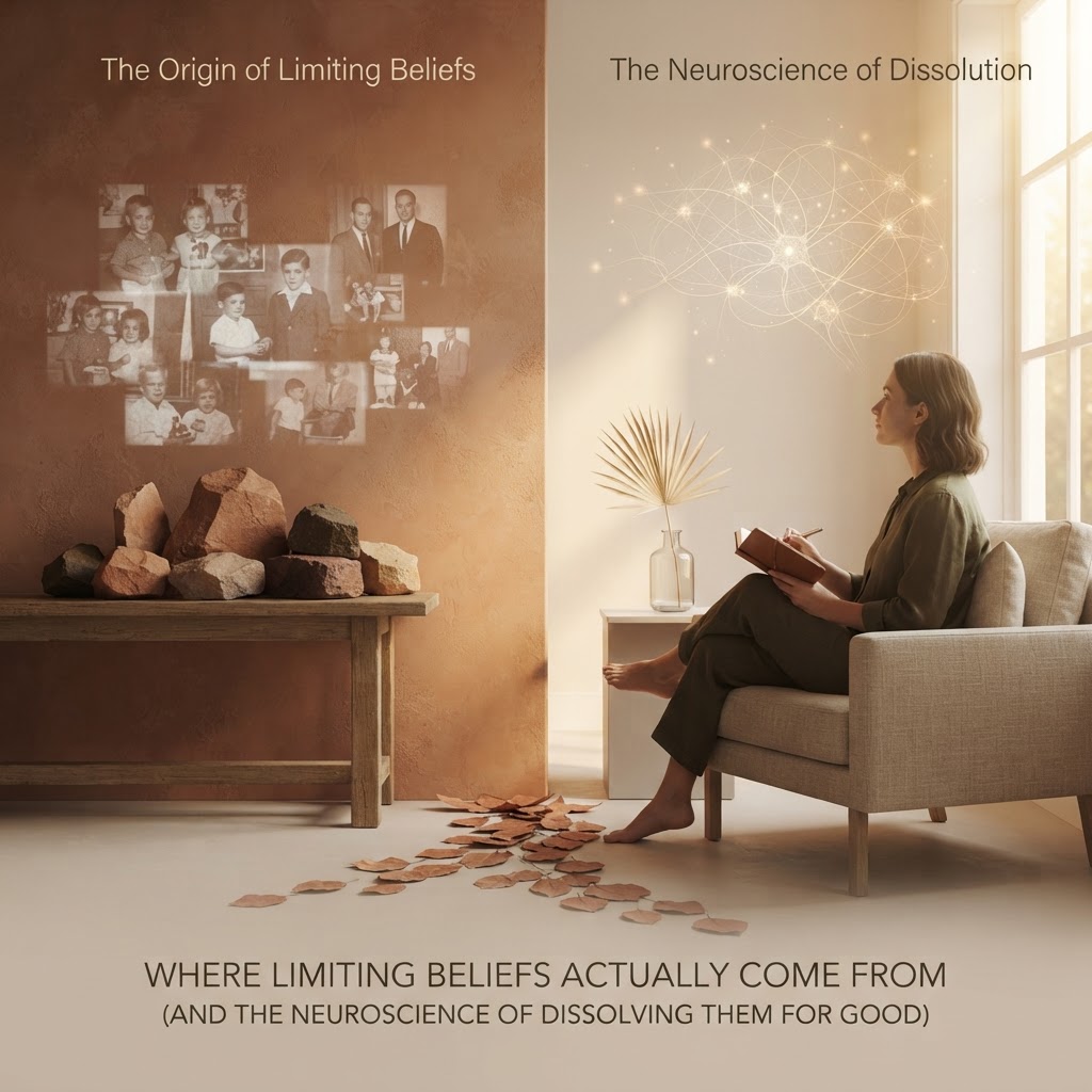 Where Limiting Beliefs Actually Come From (And the Neuroscience of Dissolving Them for Good)