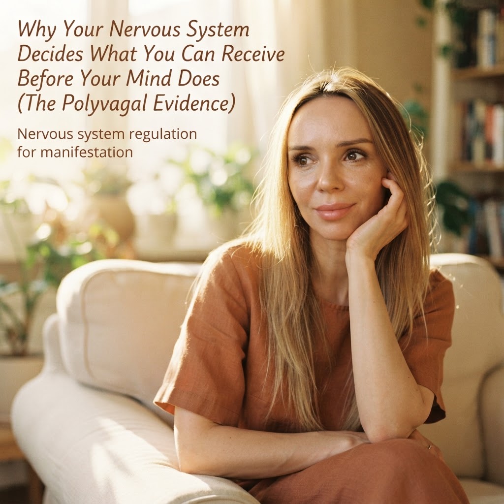 Why Your Nervous System Decides What You Can Receive Before Your Mind Does (The Polyvagal Evidence)