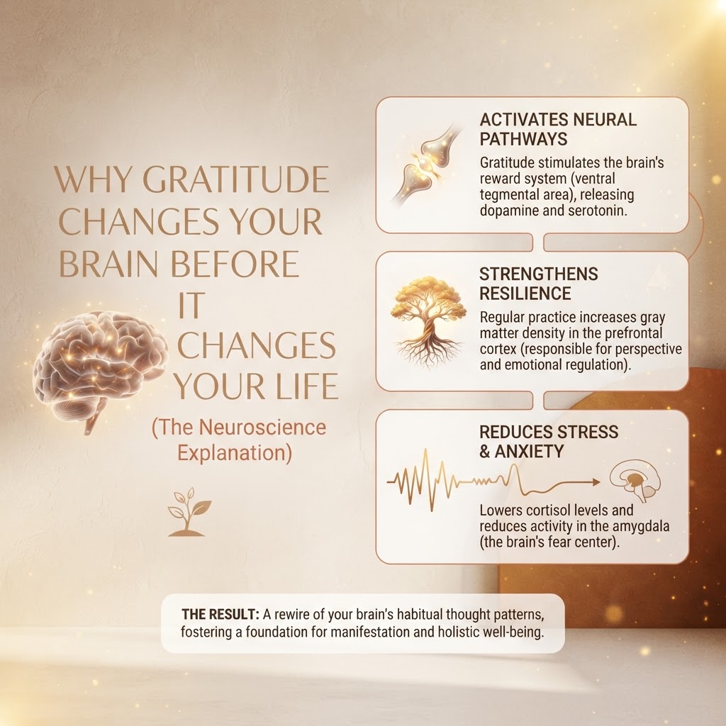 Why Gratitude Changes Your Brain Before It Changes Your Life (The Neuroscience Explanation)
