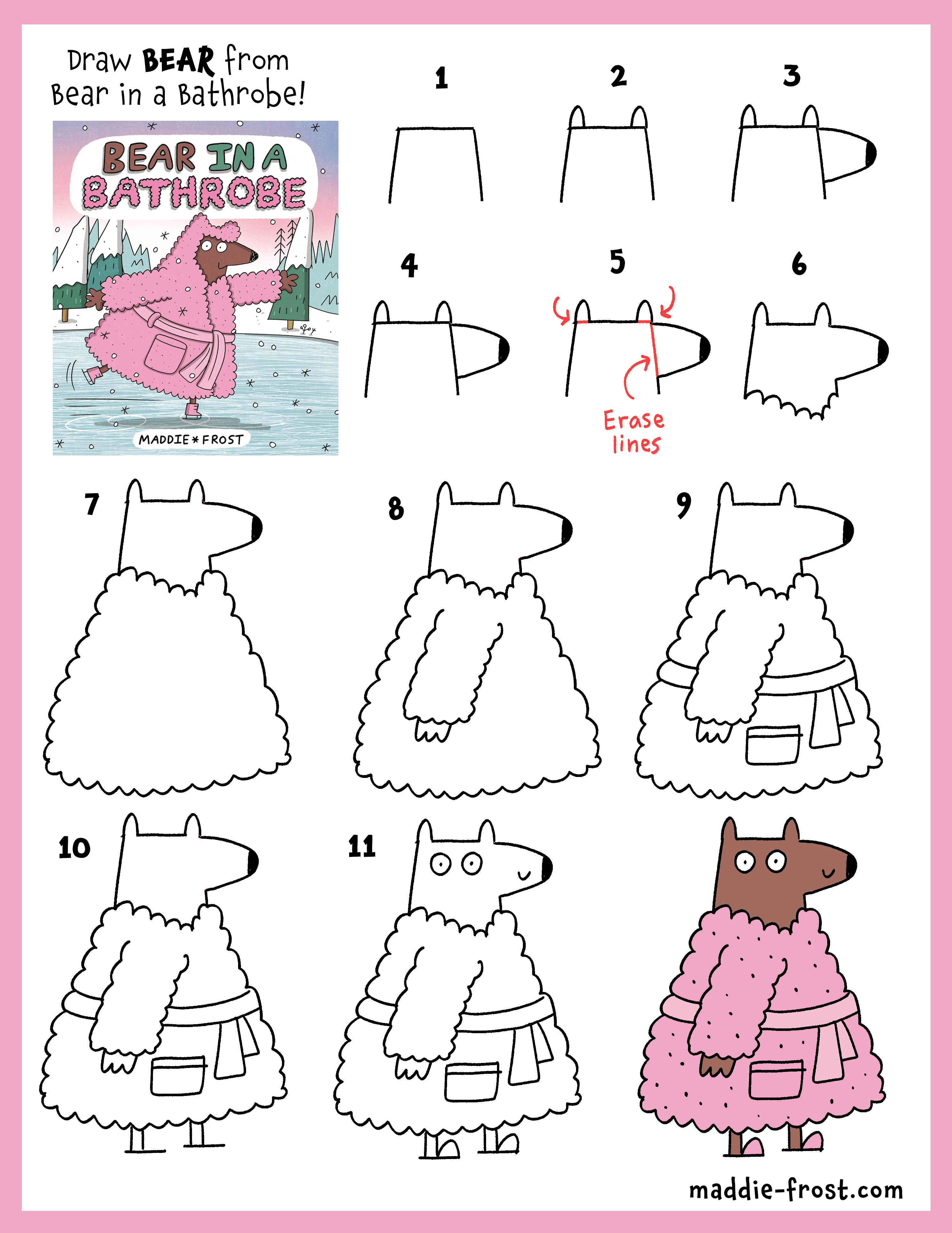 How to Draw Bear