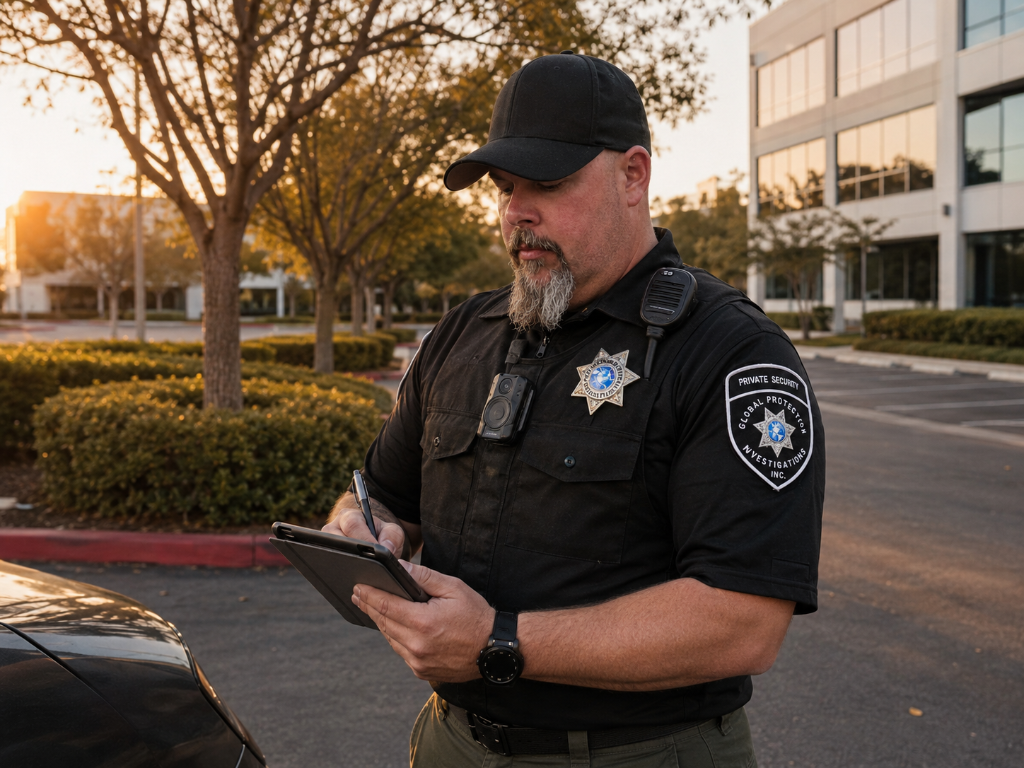 GPI Security Sacramento armed guards and executive protection team — veteran-led private security company PPO# 120206