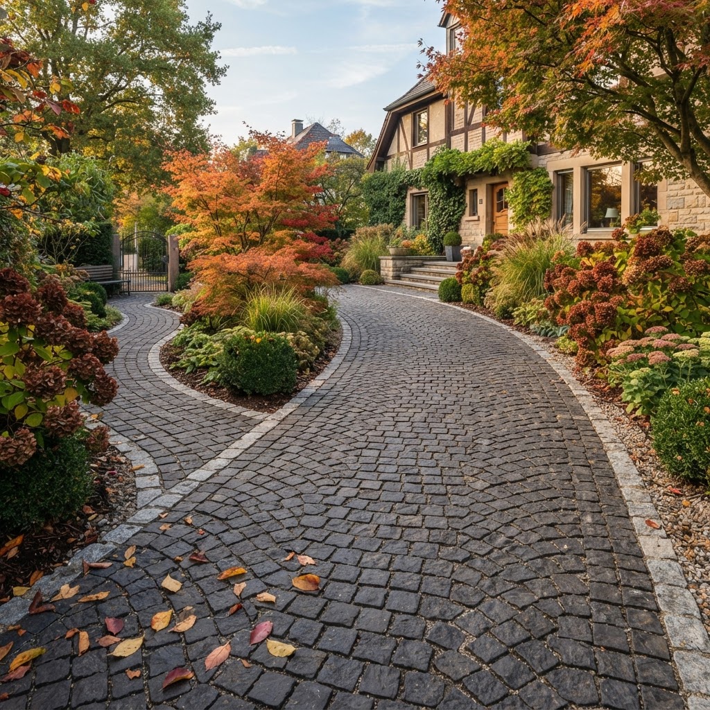 Basalt als Pflasterstein: Zeitlose Eleganz für den Garten