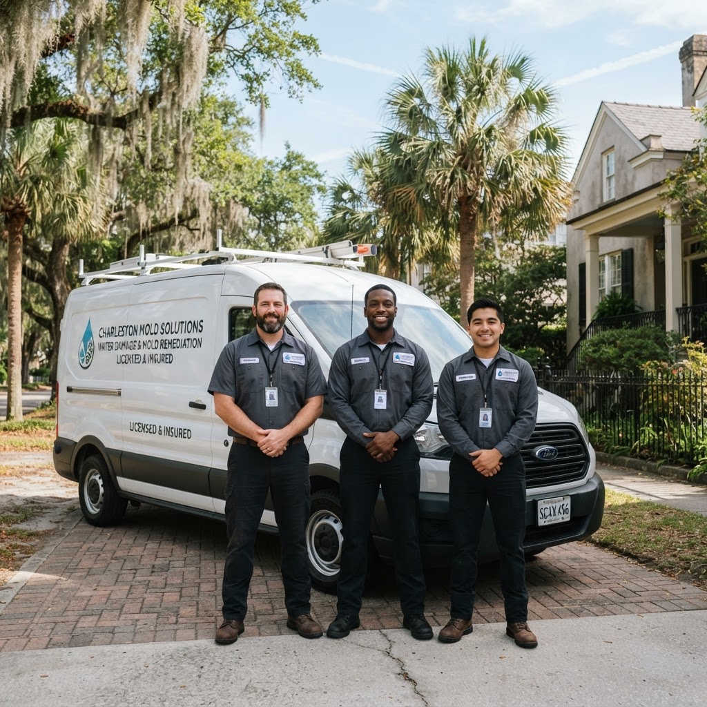 Seaside Mold Medic certified mold remediation team in North Charleston South Carolina