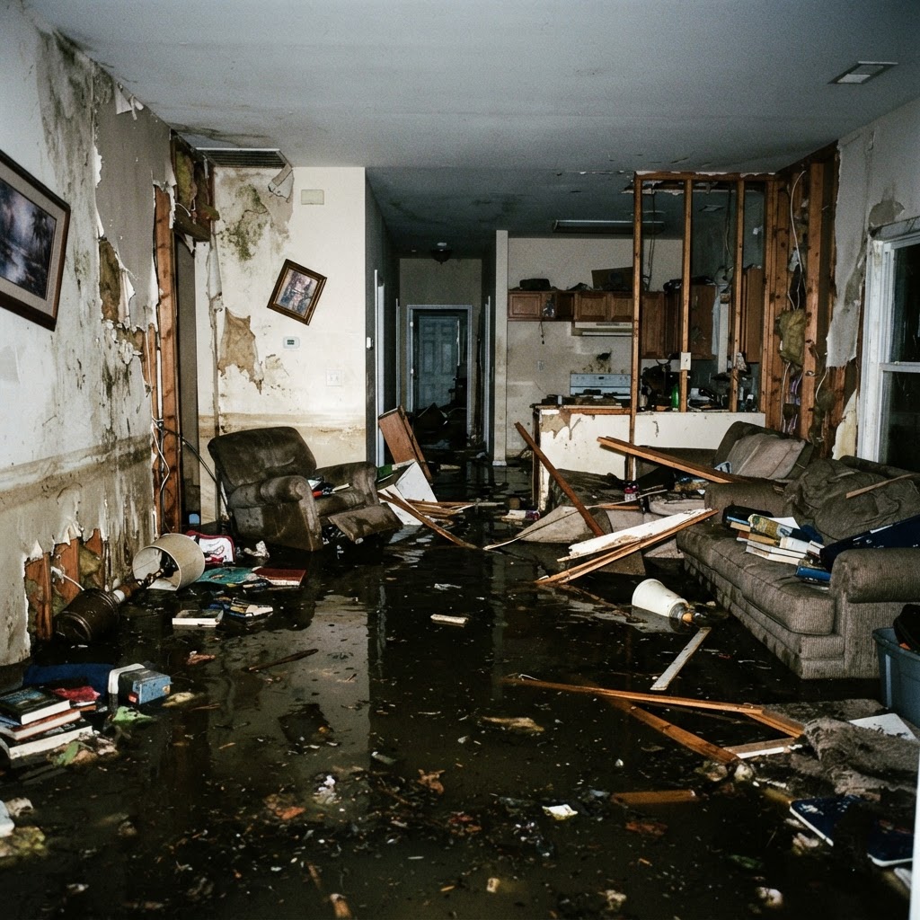 Before - Hurricane Recovery Mold Prevention - Summerville