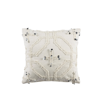 Safavieh Home Collection Daphne White 20 x 20-inch Decorative Accent Pillow