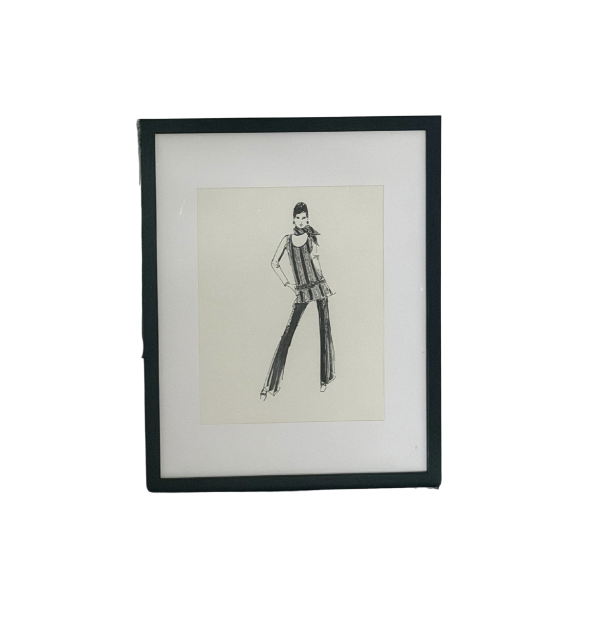 Fashion Sketch Print