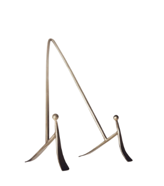 GOLD METAL DISPLAY STAND
