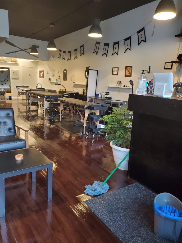 Tattoo Studio Cleaning