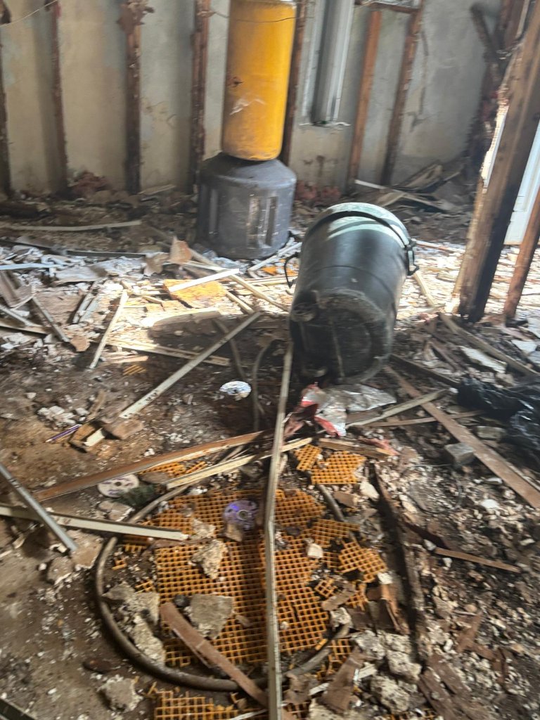 Before cleaning