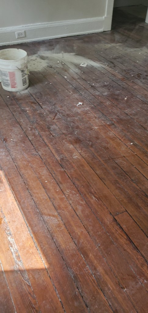 Floor Prep — Before