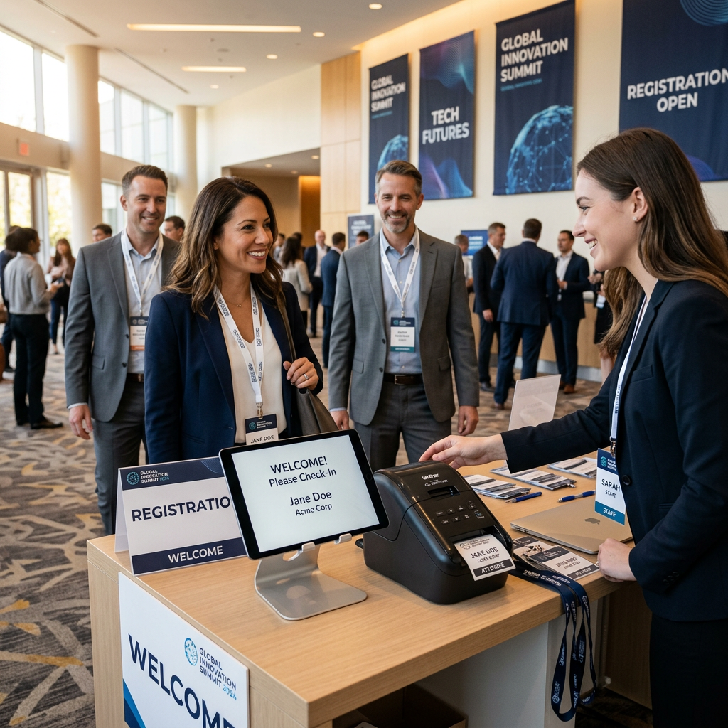 Import attendees & check in