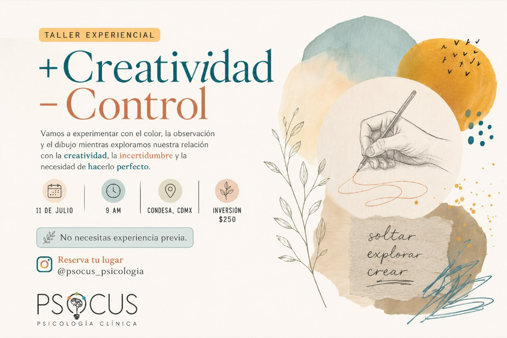 Creatividad + Control