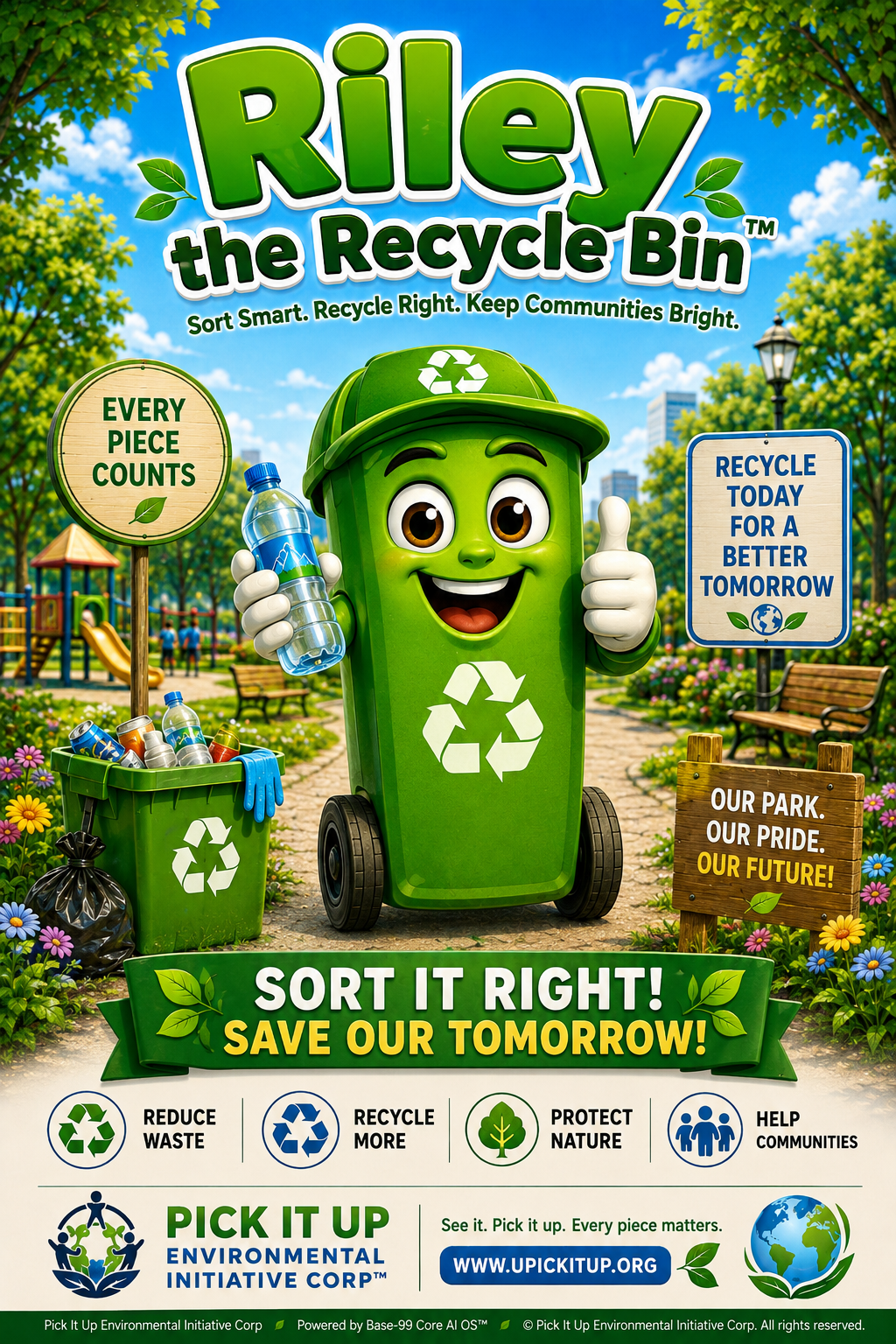 Riley the Recycle Bin™