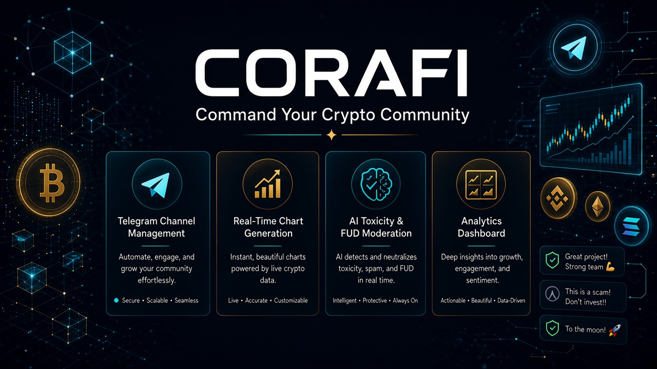 CoraFi real-time monitoring interface