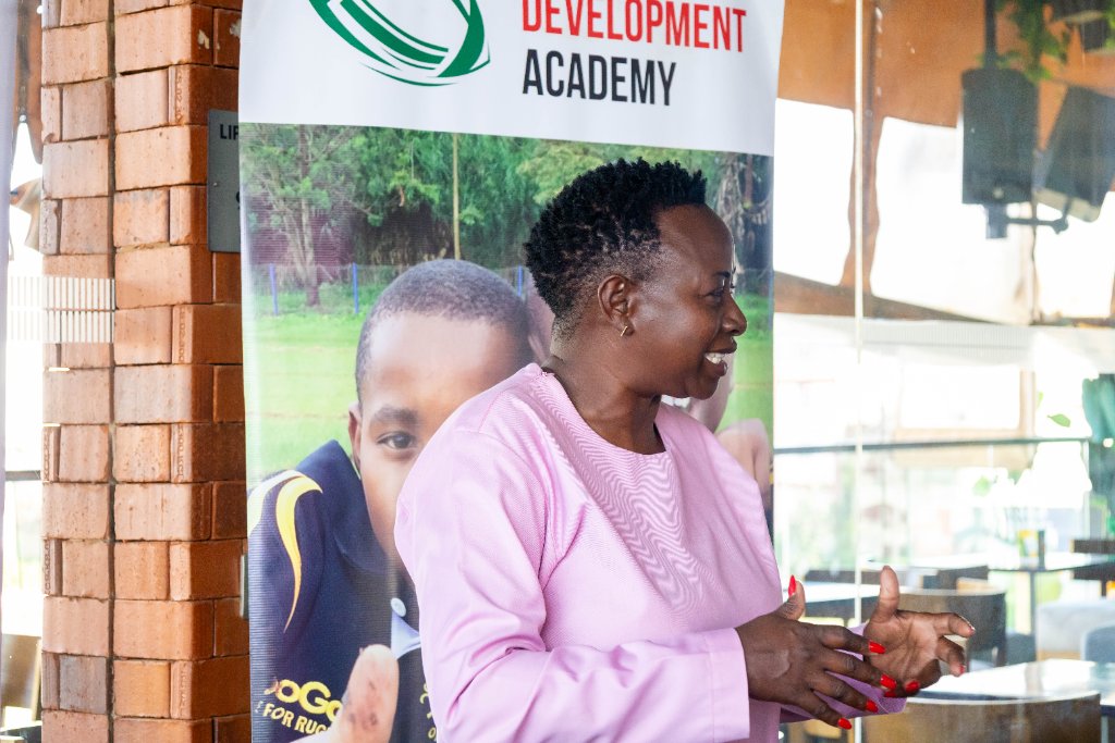 Speaker at the Kings Rugby Development Academy launch event