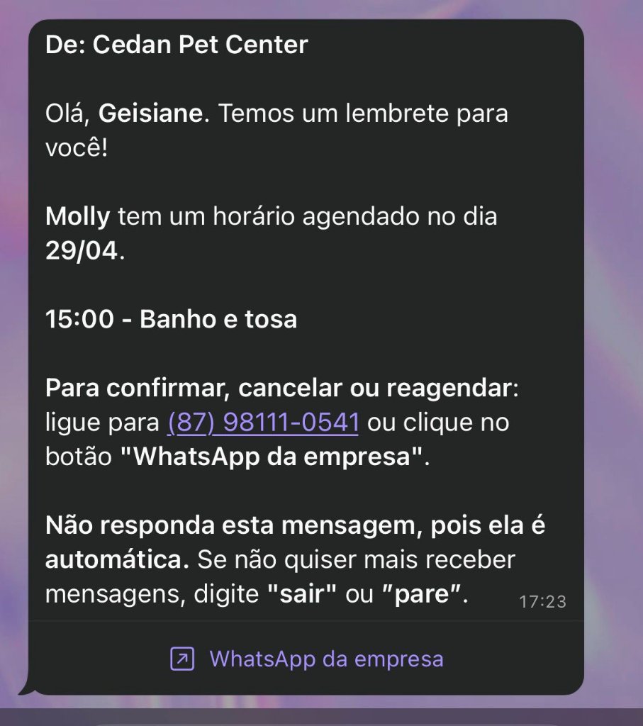 Atualizações pelo WhatsApp