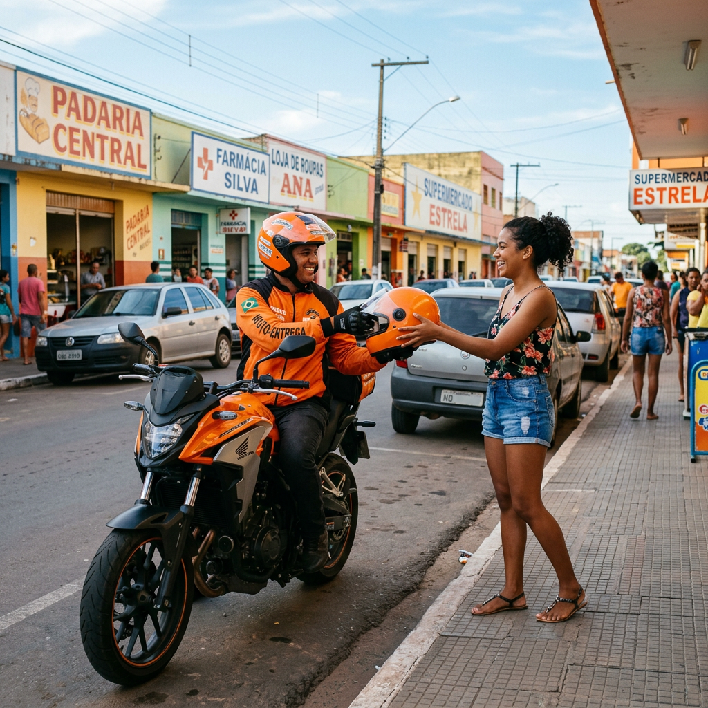 Moto por aplicativo em Serra Talhada - Deslocaê