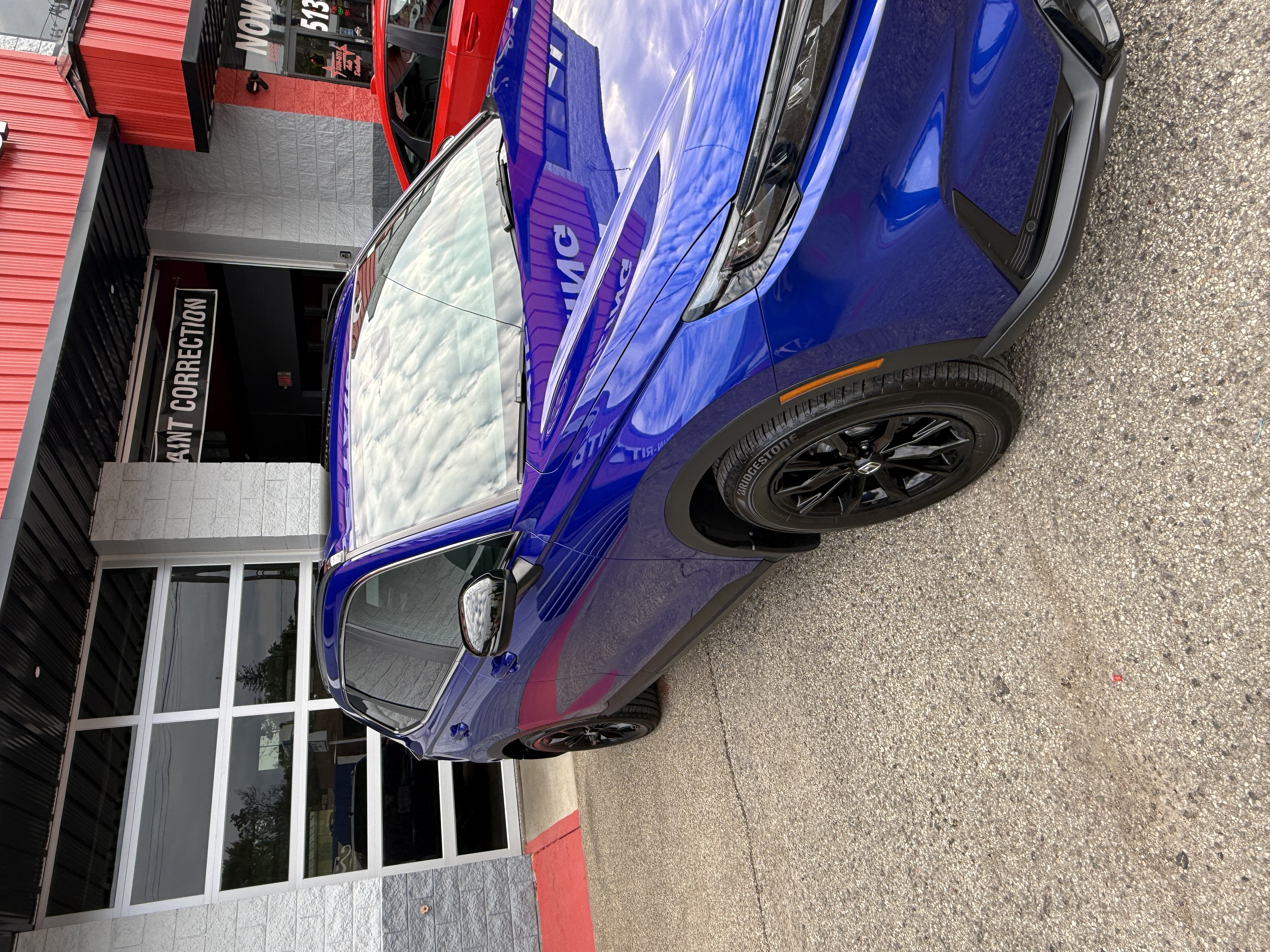Honda Civic – Rear (Red)