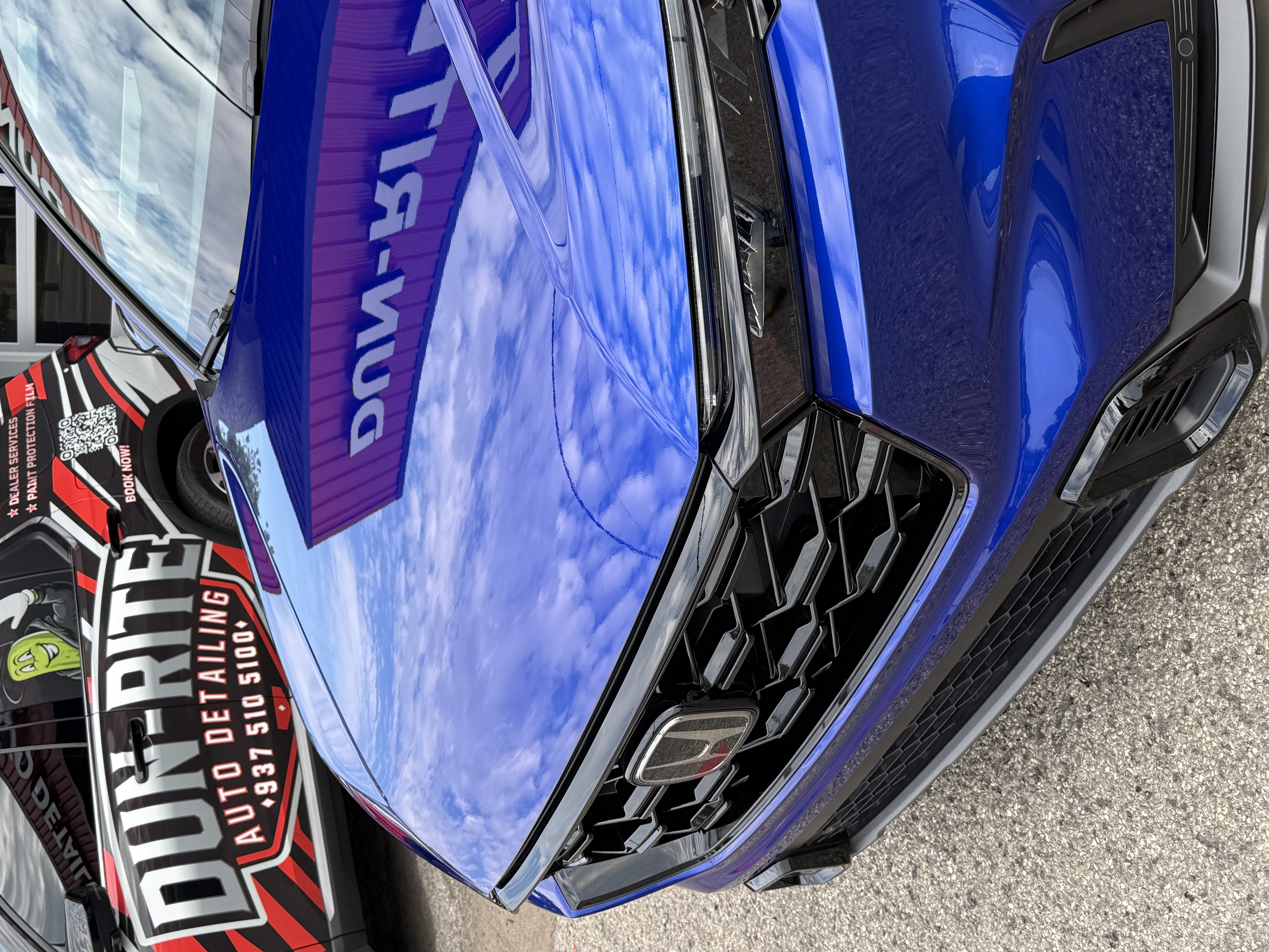 Honda Civic – Driver Side (Red)
