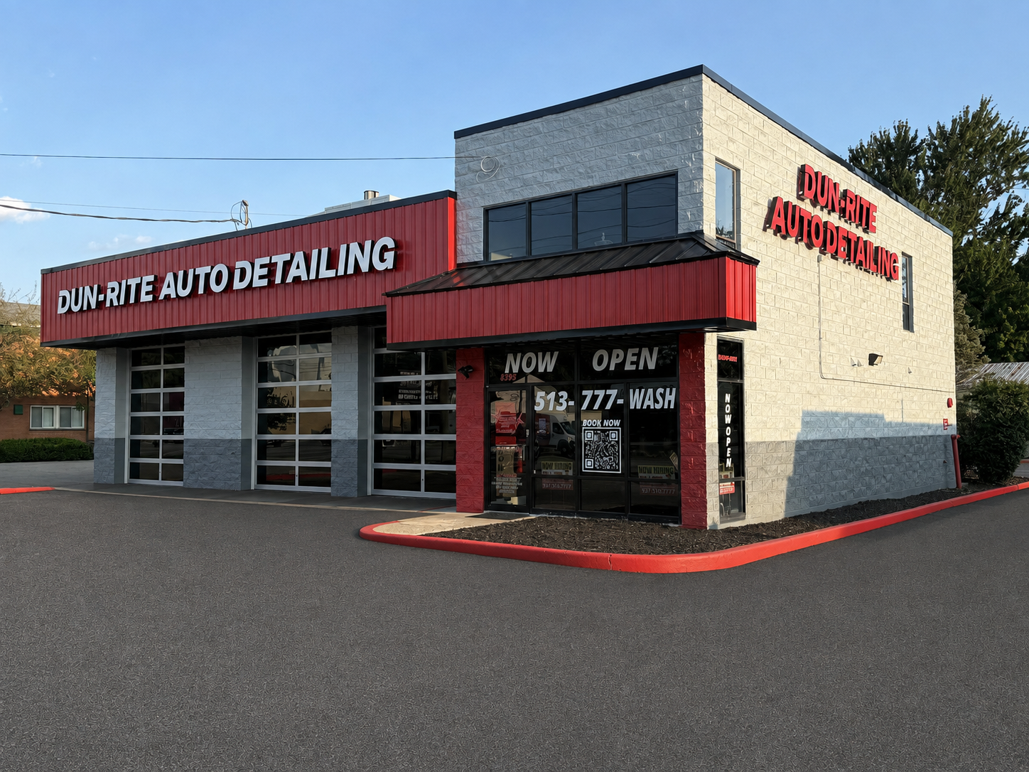Dun-Rite Auto Detailing storefront in Cincinnati