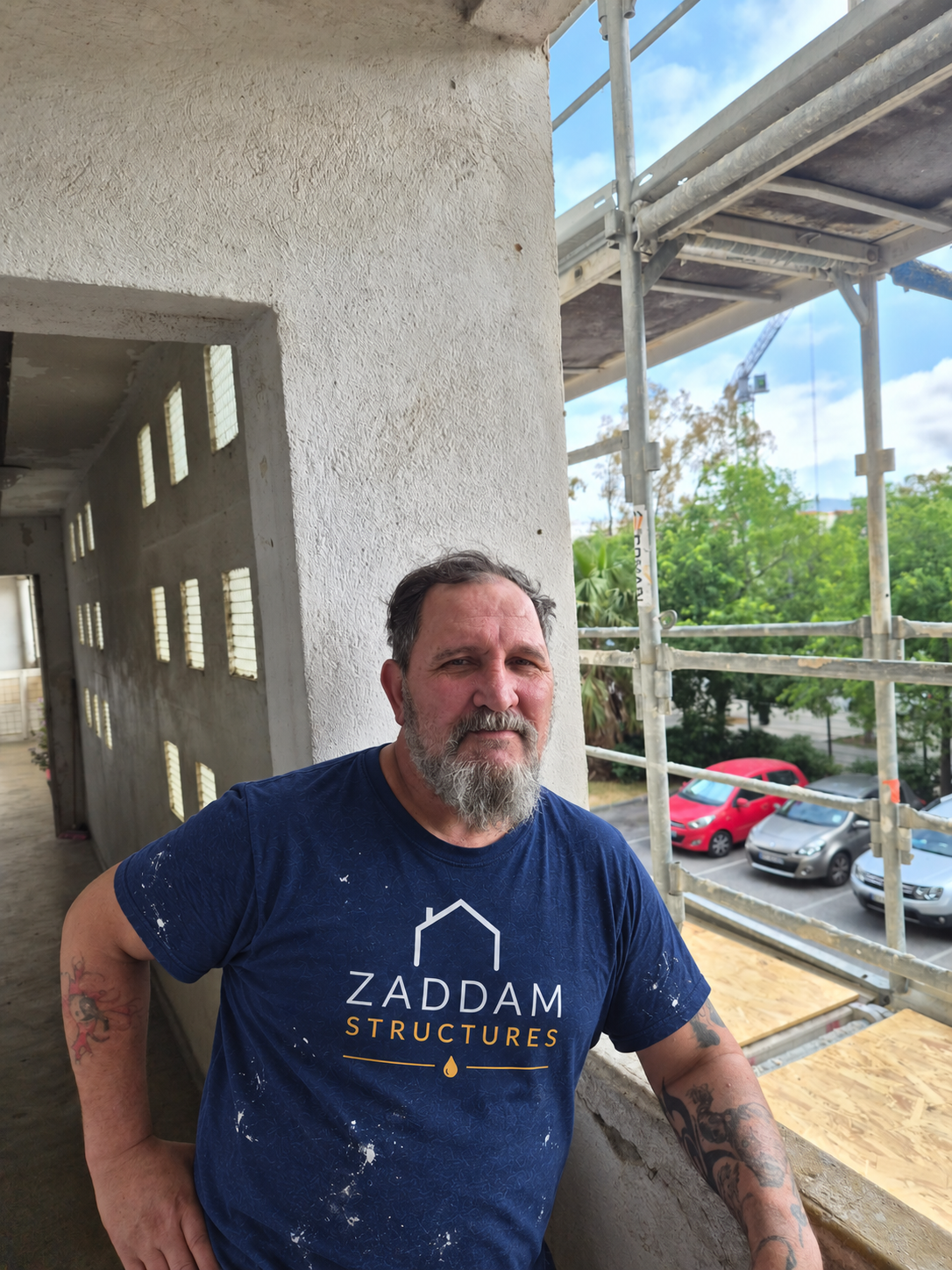 Philippe, Chef d'équipe — Plâtrerie & cloisons — ZADDAM STRUCTURES