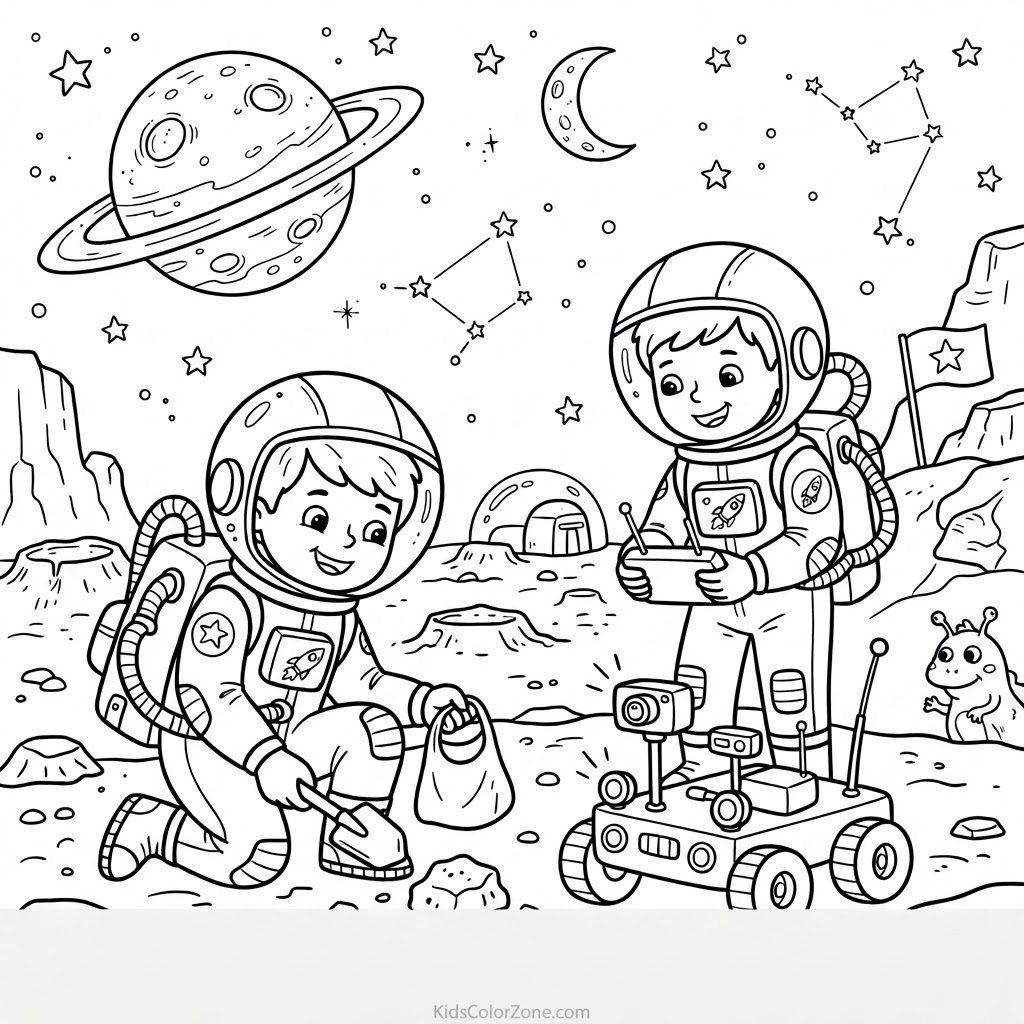 Outer Space Explorers Mission