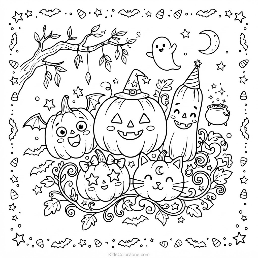 Spooky Cute Pumpkin Patch
