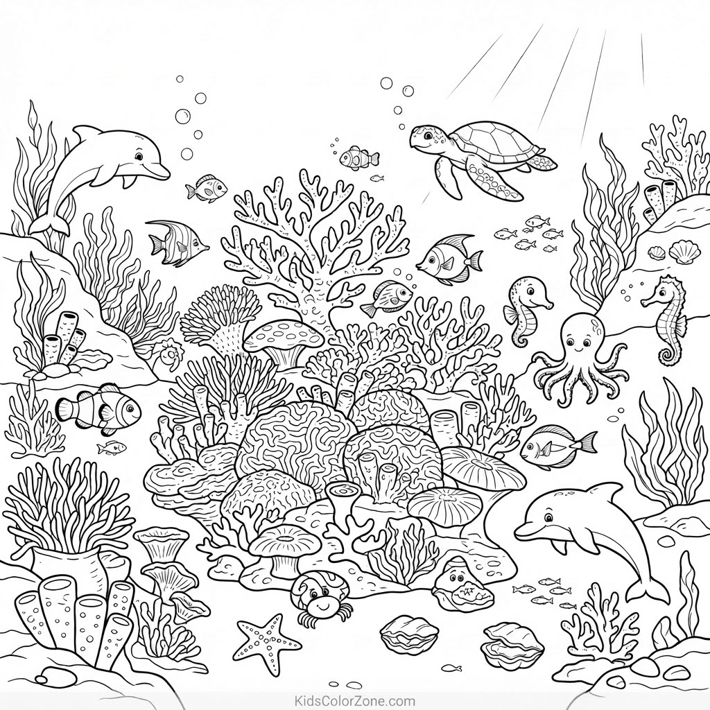Magical Coral Reef Discovery