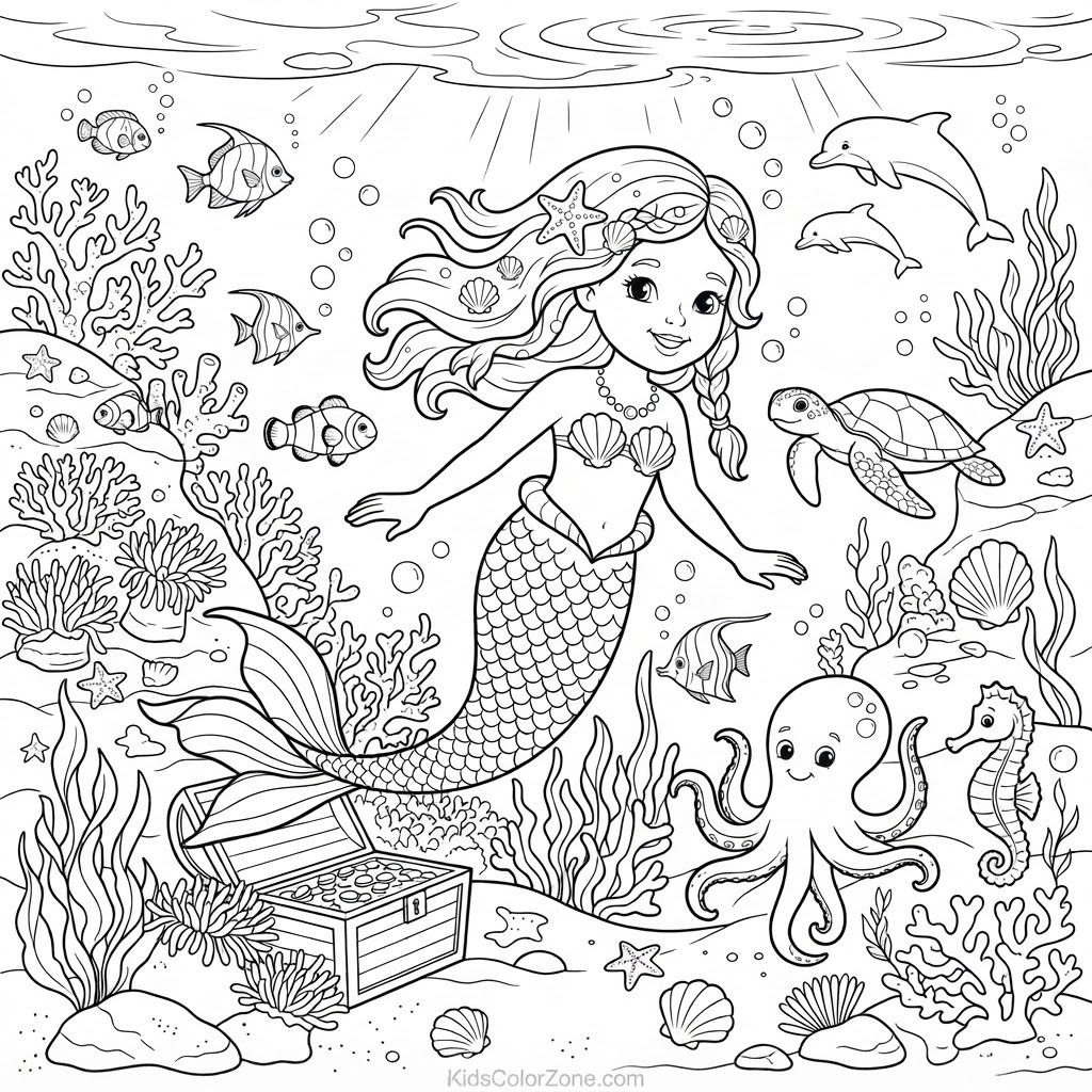 Underwater Mermaid Adventures