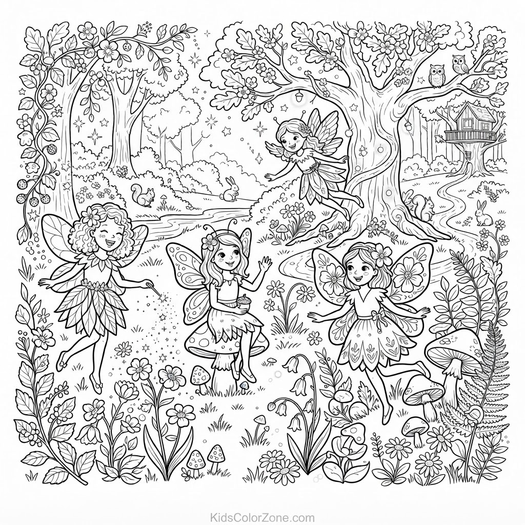 Magical Woodland Fairies