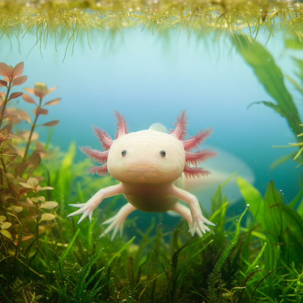 Axolotl, Triton, Dendrobate...