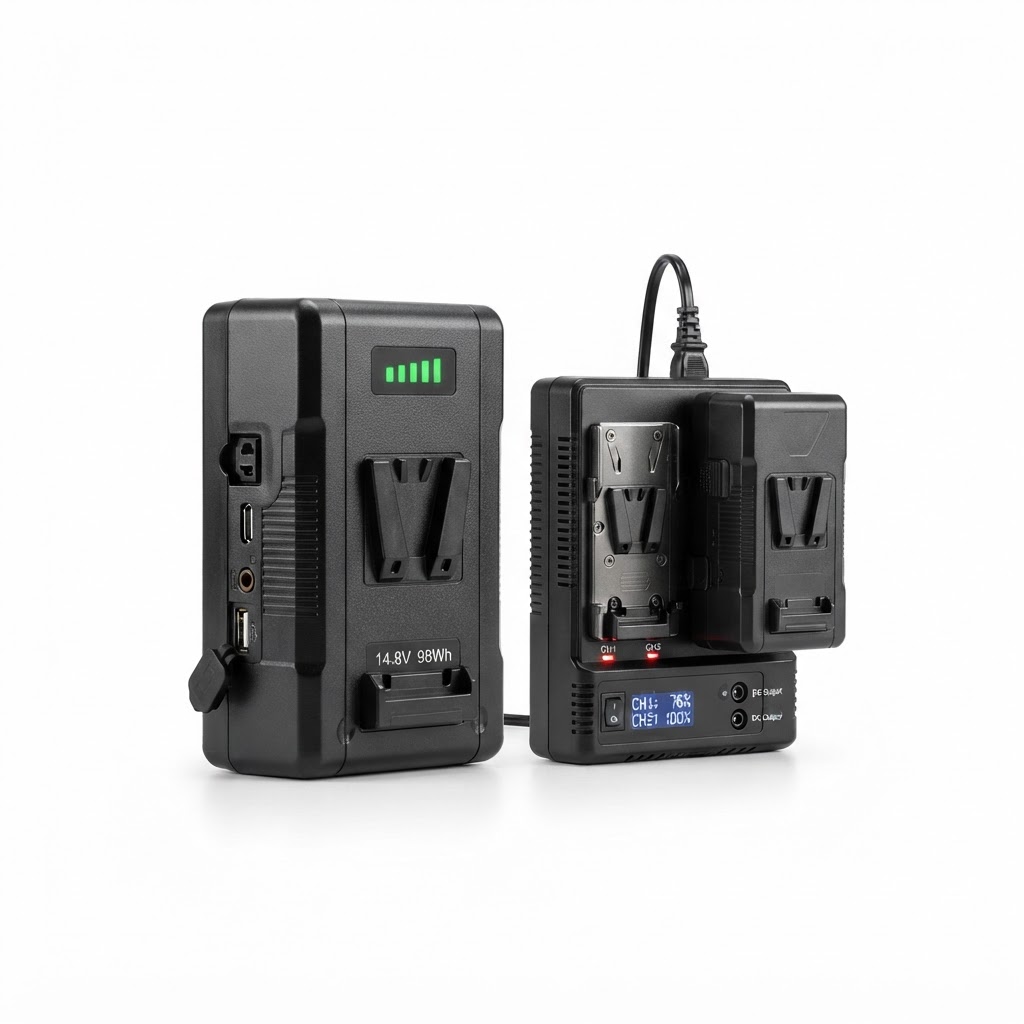 V-Mount Battery Kit with Chargers
