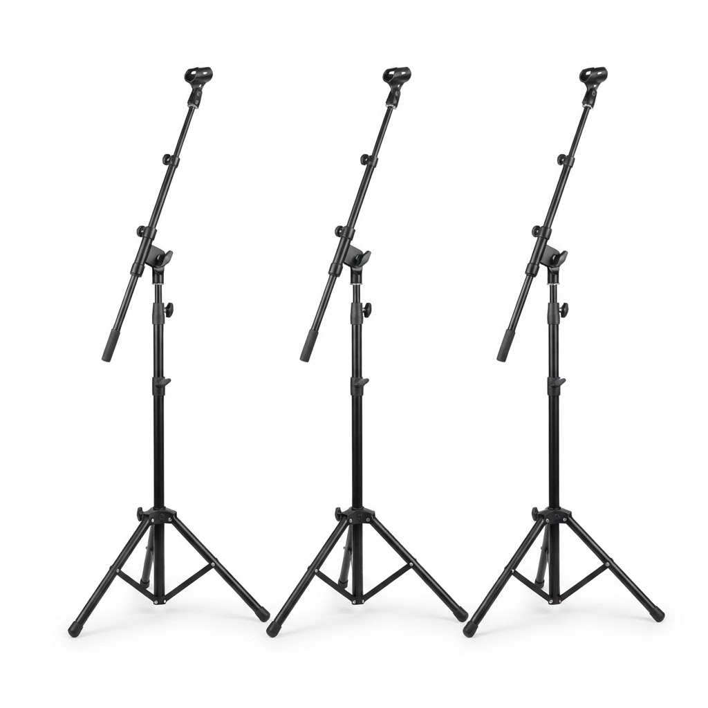 Microphone Stands (x3)