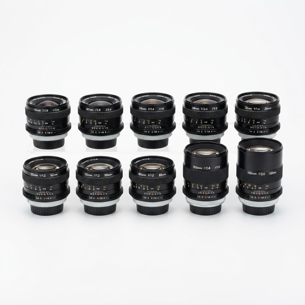 Canon FD 10 Prime Cine Set (EF Mount)