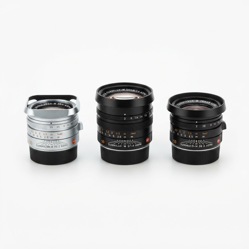 Leica M Photography Lens Set