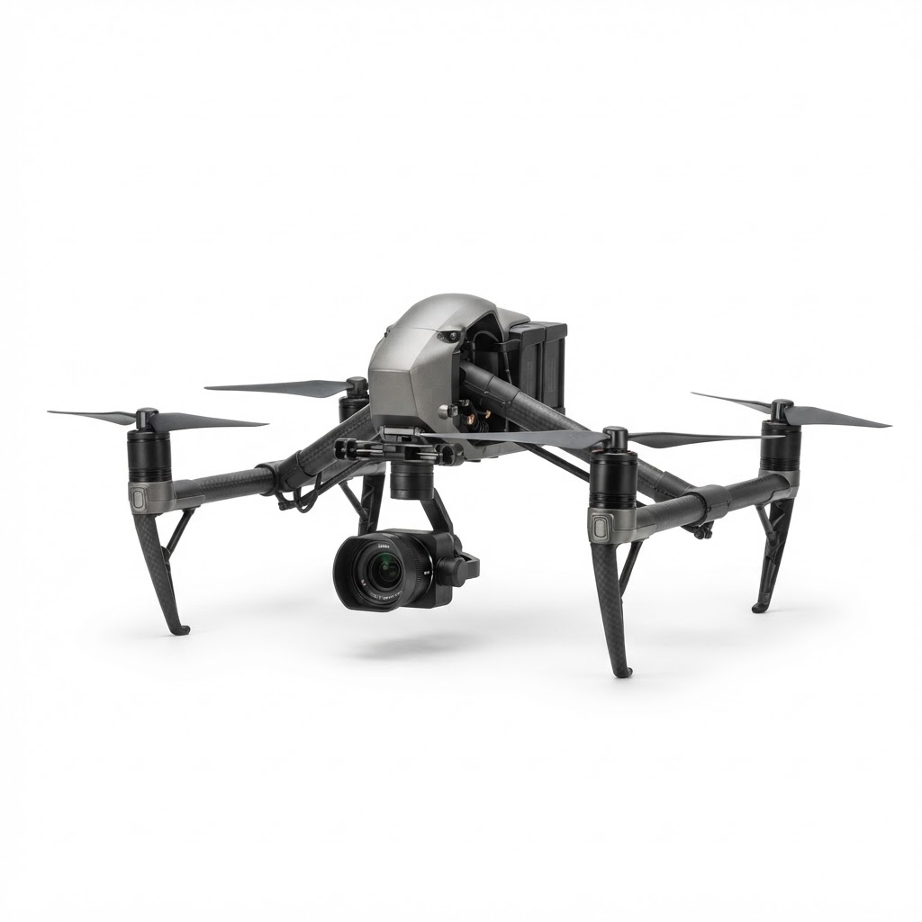DJI Inspire 2 with X7 Camera (DNG/ProRes)