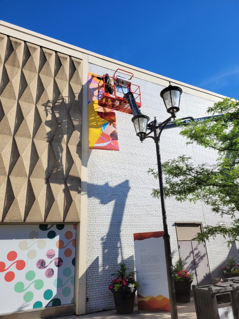 Exterior Building Installation