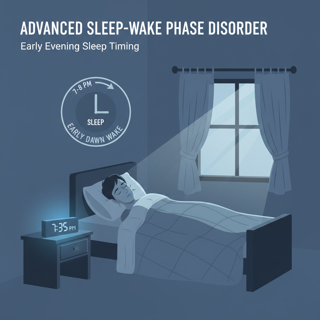 2. Advanced Sleep-Wake Phase Disorder (ASWPD)