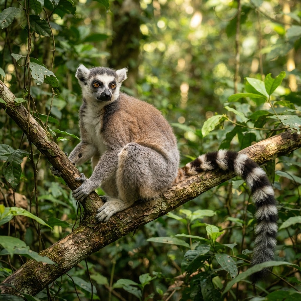 Ring-tailed lemur