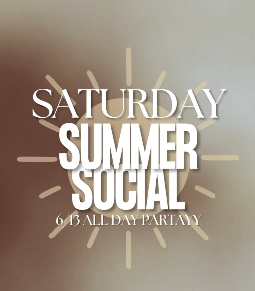 Saturday Summer Social @ Vibe Yoga Lab ☀️