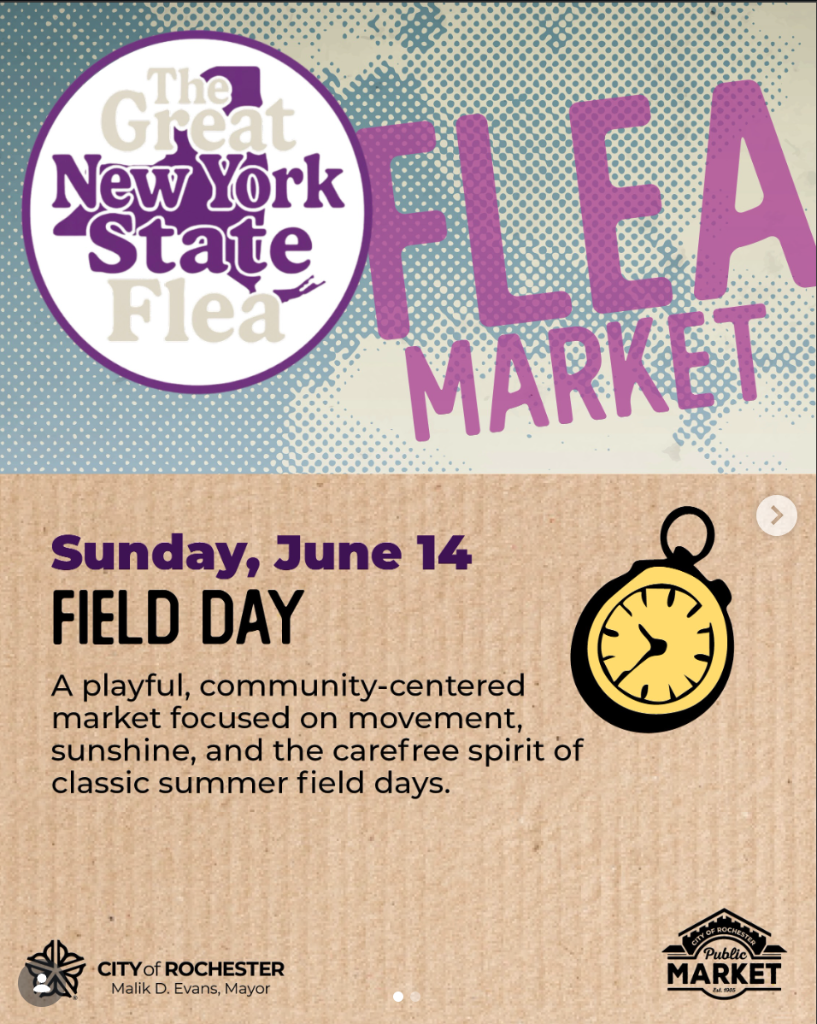 Sauna Village @ Great NYS Flea: Field Day Edition 🏘️