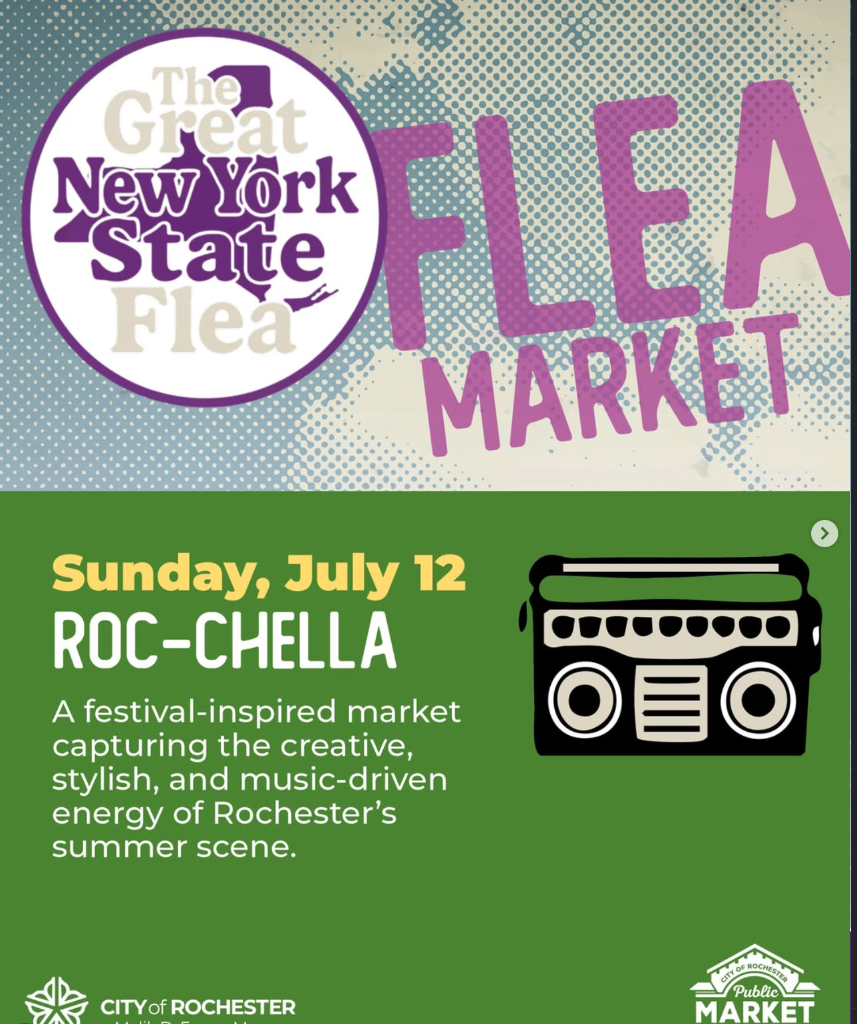 Sauna Village @ Great NYS Flea: ROC-CHELLA 🏘️