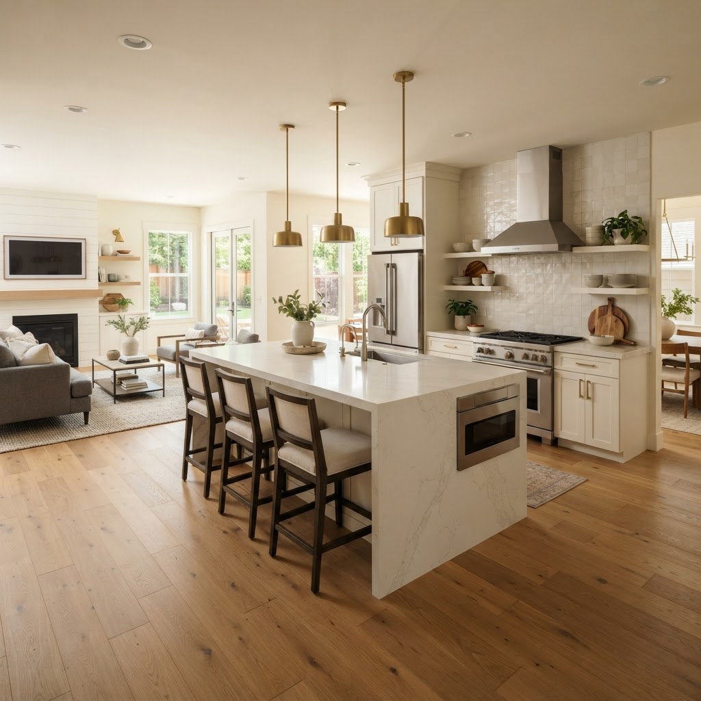 Open Concept Kitchen