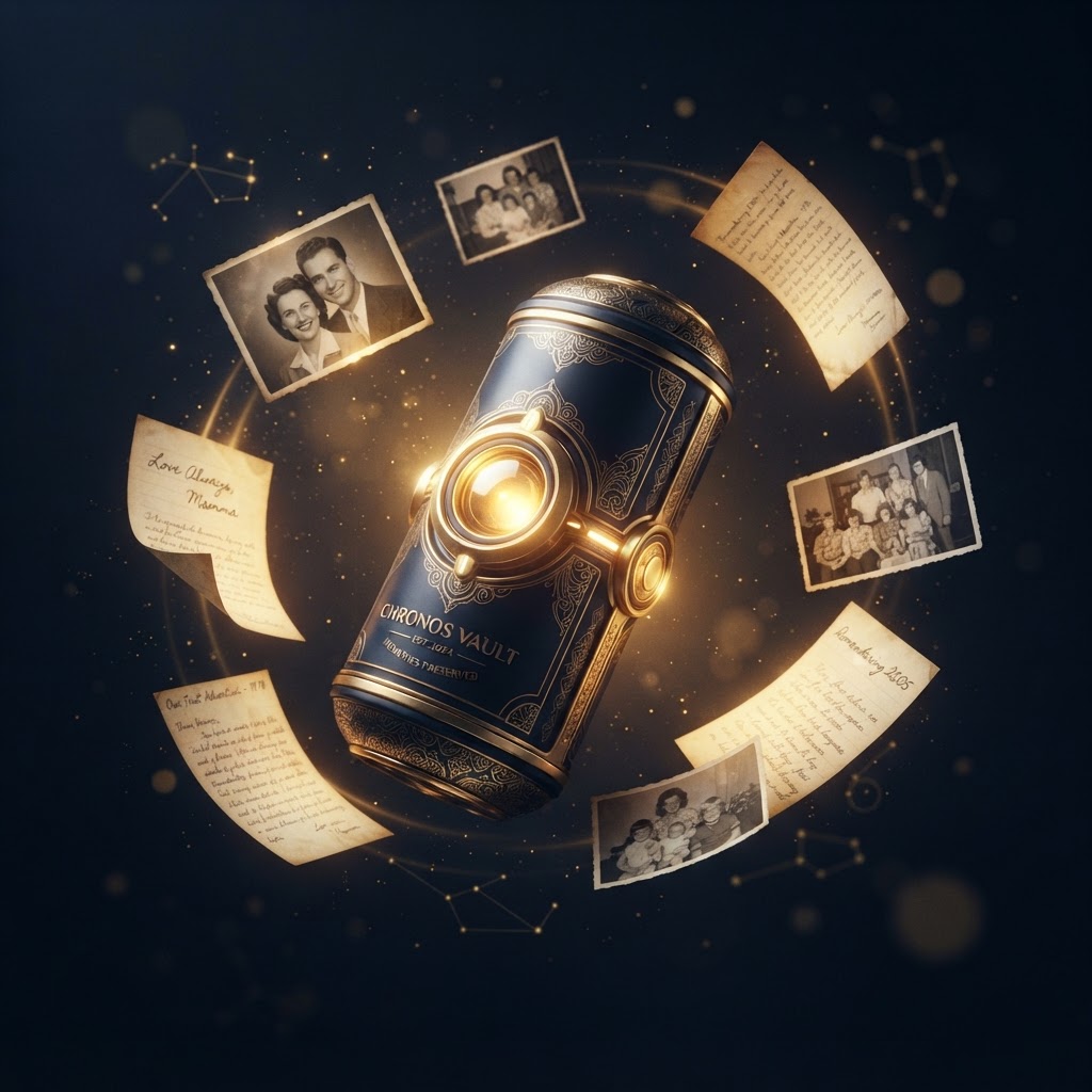 Sealed digital time capsule