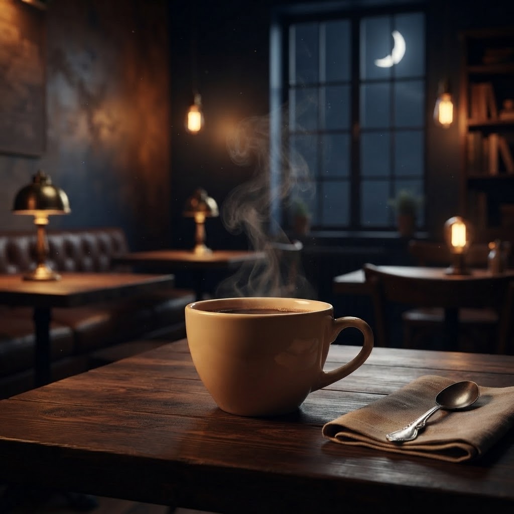 Night Café Table