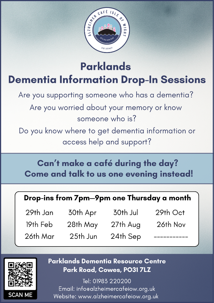 Monthly Dementia Information Drop-In Sessions