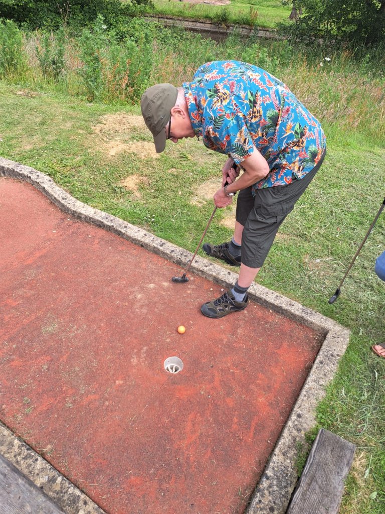 Aiming for the hole