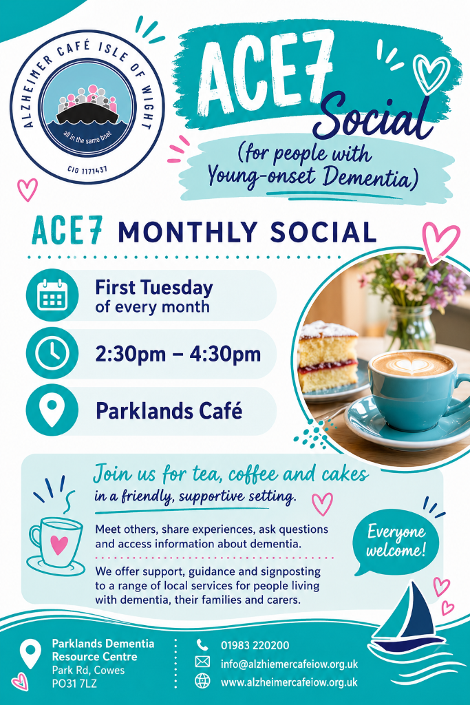 ACE7 Monthly Social for Young-Onset Dementia