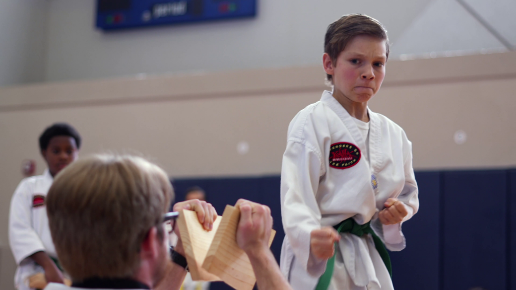Parent and child training at Yesha Taekwondo